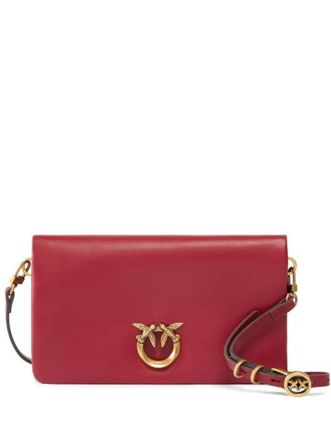 PINKO small Love Birds shoulder bag - Red - zdjęcie produktu nr 1