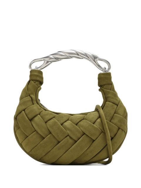 JW Pei woven top-handle shoulder bag - Green - zdjęcie produktu nr 1