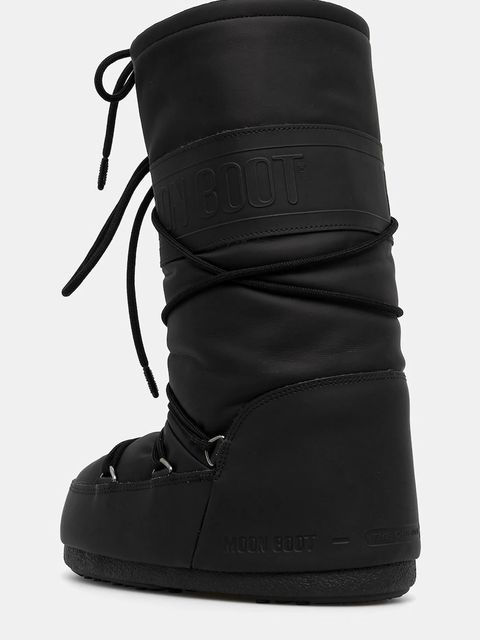 Moon Boot śniegowce MB ICON RUBBER kolor czarny 80D1402760 N001