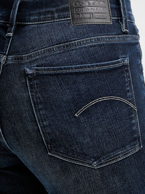G-Star jeansy damskie kolor granatowy 0