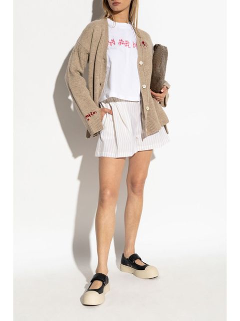 Marni striped shorts - White - zdjęcie produktu nr 2