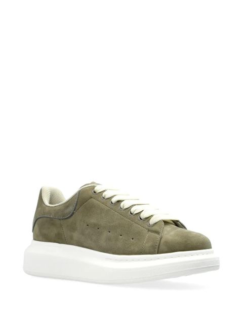Alexander McQueen Oversized suede sneakers - Grey
