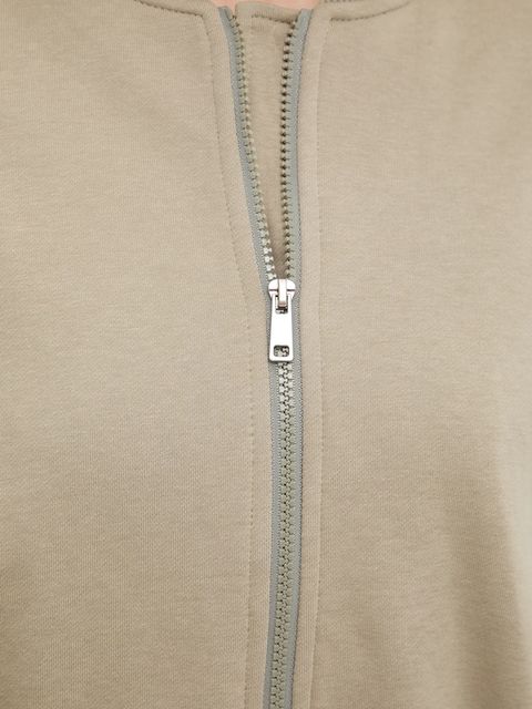 Answear.LAB komplet - bluza i spódnica damski kolor zielony