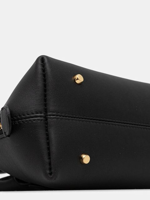 Patou torebka skórzana kolor czarny BA0195000