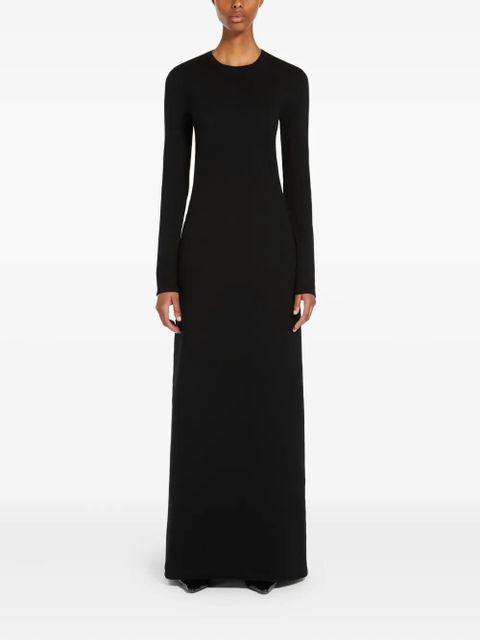 Max Mara Fumana cut-out maxi dress - Black