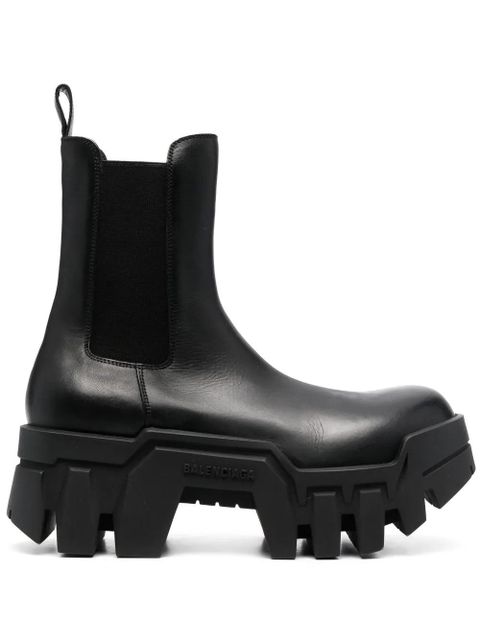 Balenciaga Bulldozer platform Chelsea boots - Black