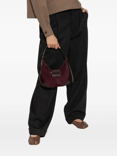 Jimmy Choo suede shoulder bag - Red - zdjęcie produktu nr 2