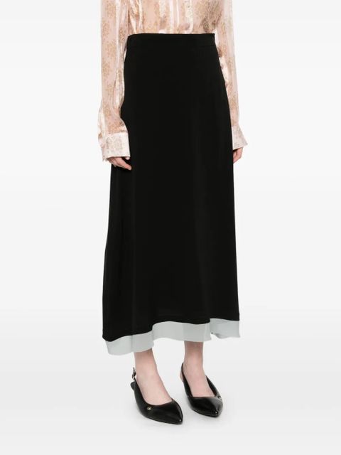 FENDI silk skirt - Black