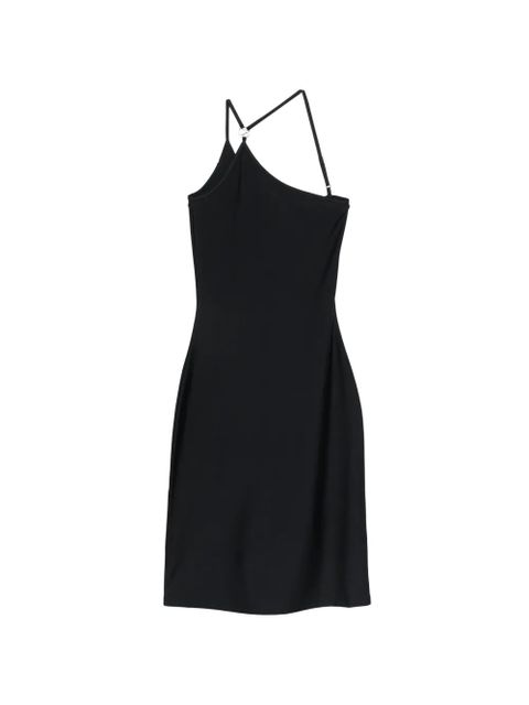 Coperni C-logo one-shoulder midi dress - Black - zdjęcie produktu nr 1