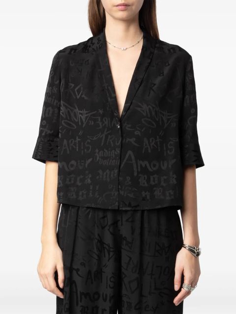 Zadig&Voltaire Telmos shirt - Black