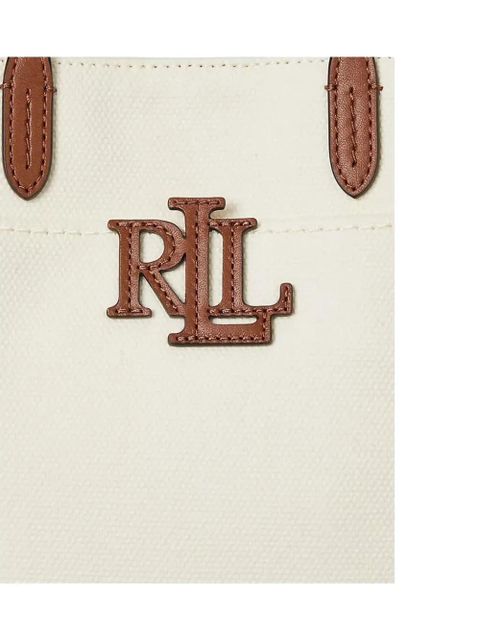 Lauren Ralph Lauren small Cameryn logo-detail tote bag - Neutrals