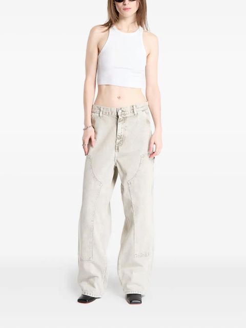 Carhartt WIP panelled cotton trousers - Grey