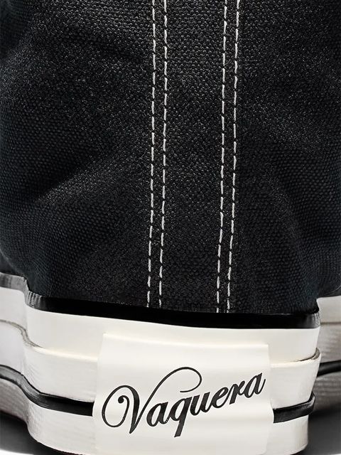 Converse trampki Converse x Vaquera Chuck Taylor All Star Wedge X-HI kolor czarny A17687C