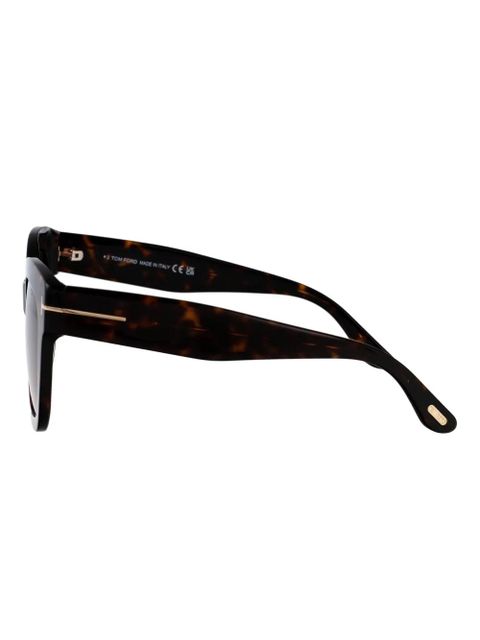 TOM FORD Eyewear cat-eye frame sunglasses - Brown