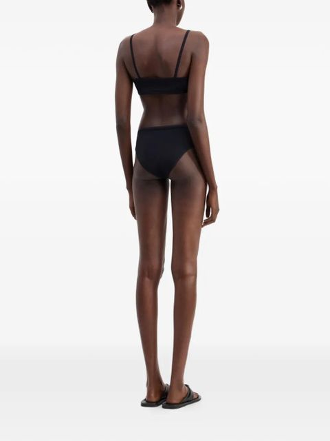 LouLou de Saison Olga mid-rise bikini bottom - Black