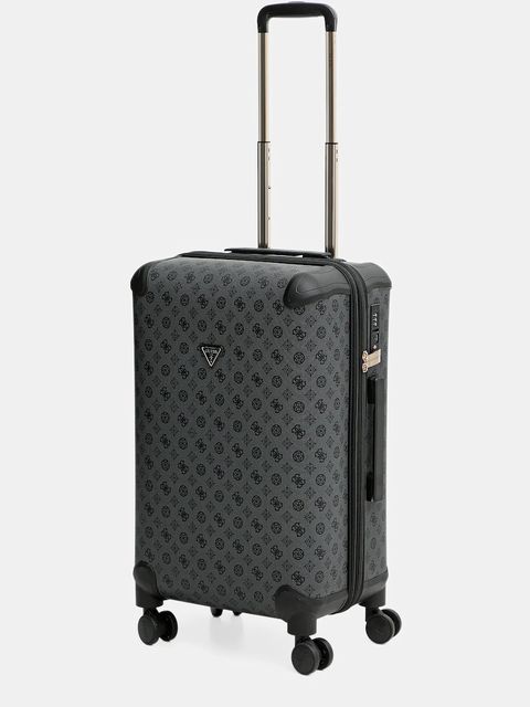 Guess walizka WILDER MEDIUM kolor szary TWHP74 52982