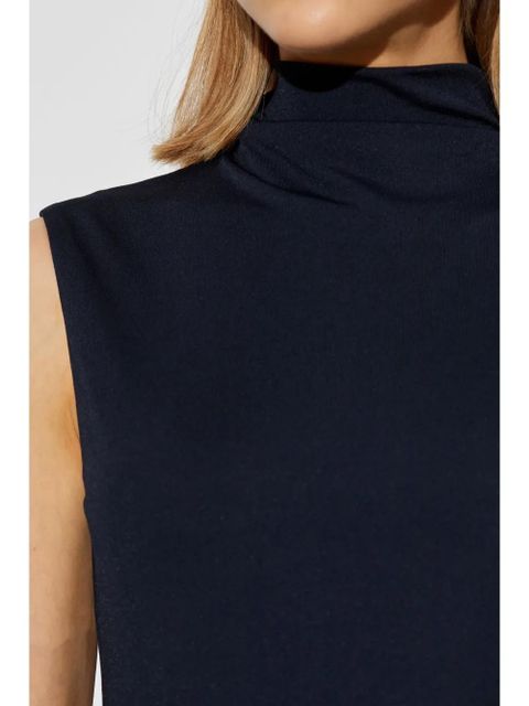 Jil Sander layered sleeveless maxi dress - Blue