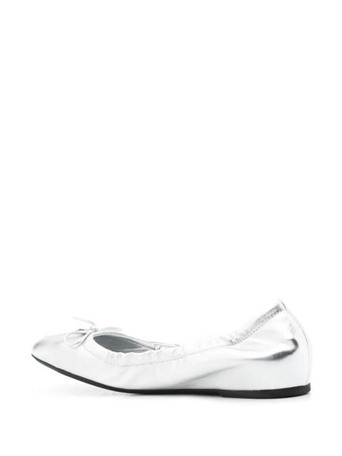Valentino Garavani VLogo Signature ballet flats - Silver