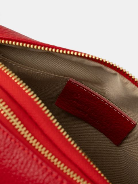 Answear.LAB torebka skórzana kolor czerwony