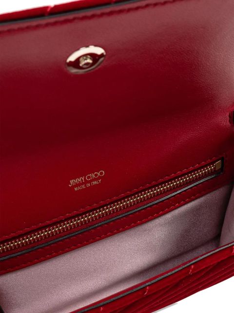 Jimmy Choo Curve Clutch - Red