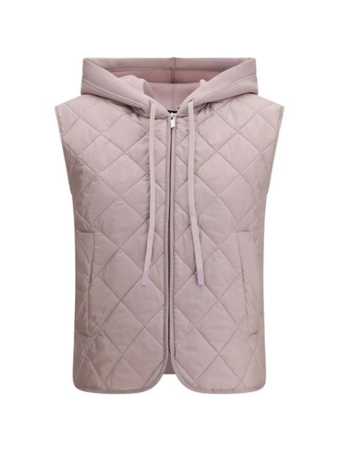 Weekend Max Mara hooded gilet - Pink - zdjęcie produktu nr 1