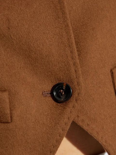 Max Mara Edda buttoned jacket - Brown