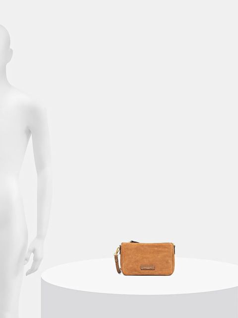 Gianni Chiarini torebka zamszowa NORA POUCH kolor brązowy BS.10224.CM-PL