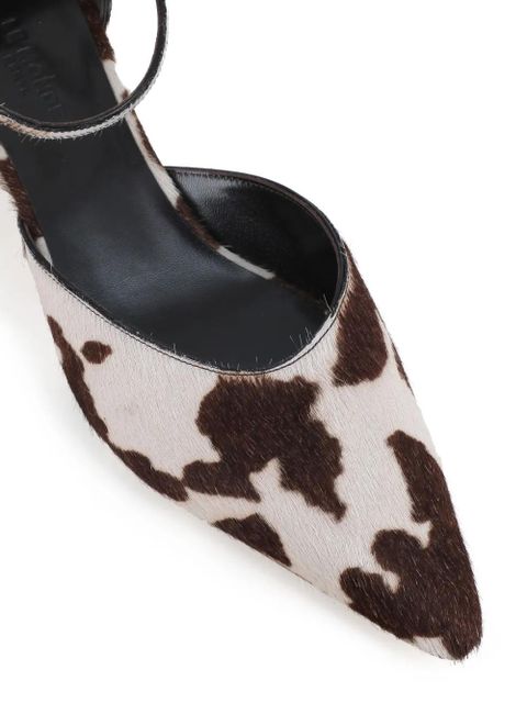 Le Monde Beryl pointed-toe ankle-strap pumps - Neutrals