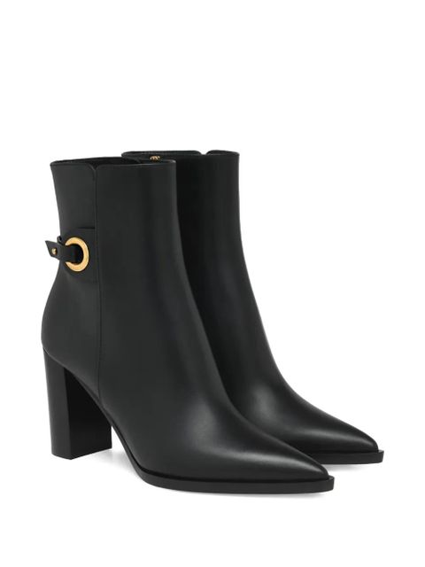 Gianvito Rossi Granada buckle boots - Black - zdjęcie produktu nr 2