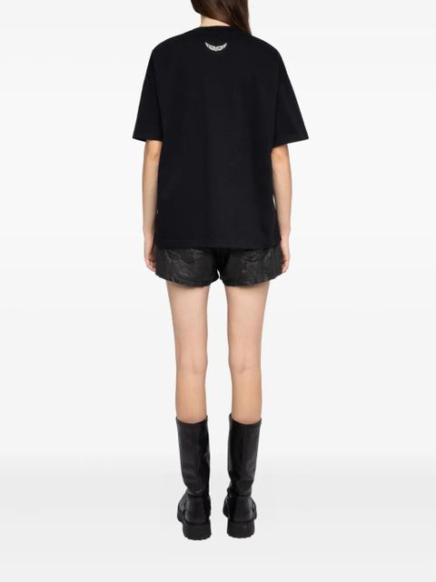 Zadig&Voltaire Tedda strass T-shirt - Black