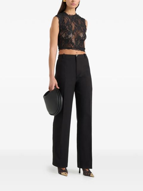 Manière De Voir Doria pleated trousers - Black - zdjęcie produktu nr 2