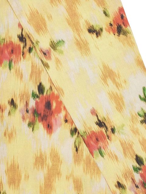 GANNI floral scarf - Yellow - zdjęcie produktu nr 2