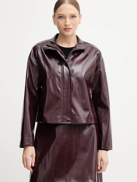 Marc Aurel kurtka kolor bordowy przejściowa oversize 3949-2020-93454 - zdjęcie produktu nr 1