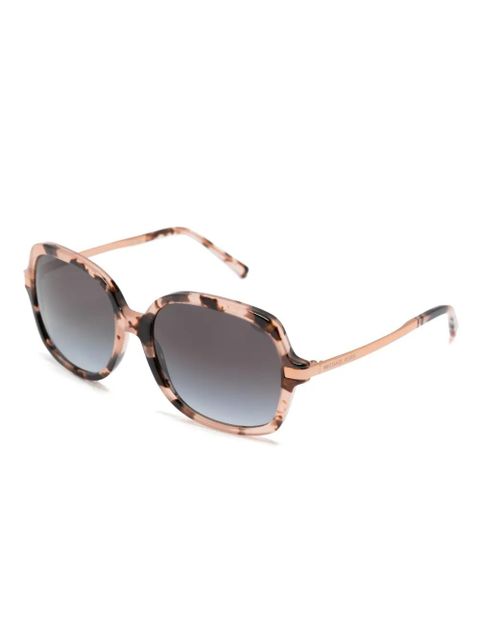 Michael Kors tortoiseshell-effect square-frame sunglasses - Pink - zdjęcie produktu nr 2