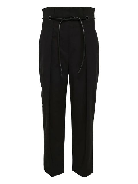 3.1 Phillip Lim pleated drawstring pants - Black - zdjęcie produktu nr 1