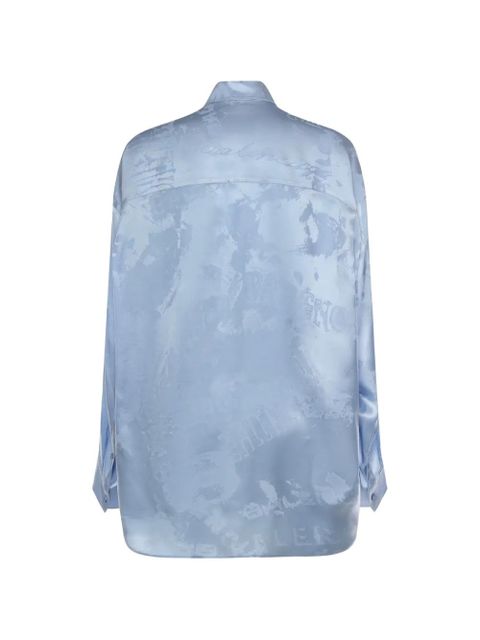Balenciaga silk shirt - Blue - zdjęcie produktu nr 2