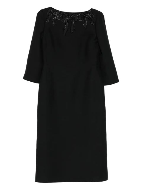 Valentino Garavani beaded midi dress - Black - zdjęcie produktu nr 1