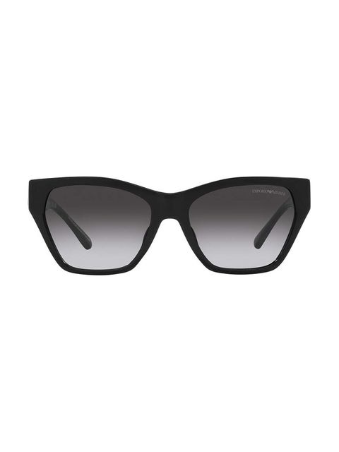 Emporio Armani okulary przeciwsłoneczne damskie kolor czarny