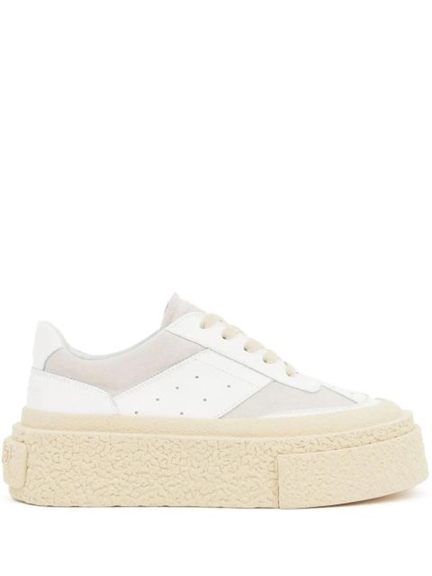MM6 Maison Margiela chunky flatform sneakers - White - zdjęcie produktu nr 1