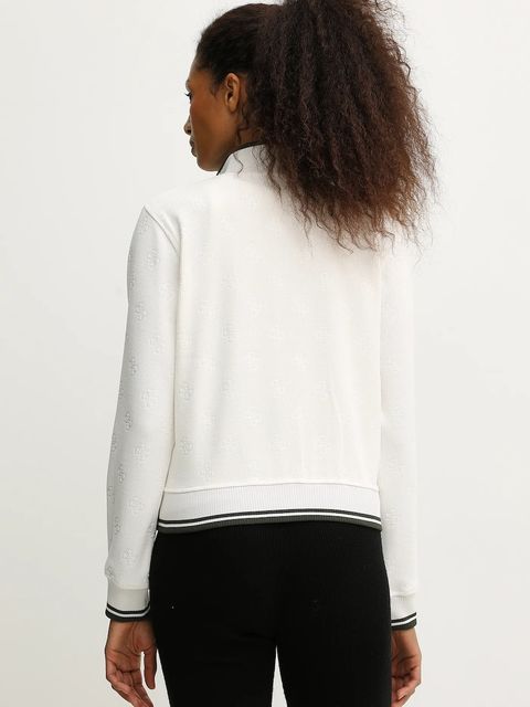 Guess bluza PAULINA damska kolor beżowy wzorzysta V5BQ01 K1902 - zdjęcie produktu nr 2