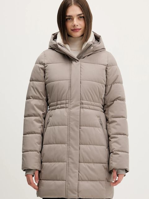 Hollister Co. kurtka kolor beżowy zimowa KI344-5028-400 - zdjęcie produktu nr 1