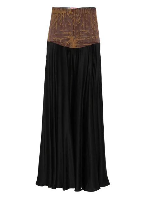 Diesel O-Garcia flared maxi skirt - Black - zdjęcie produktu nr 1