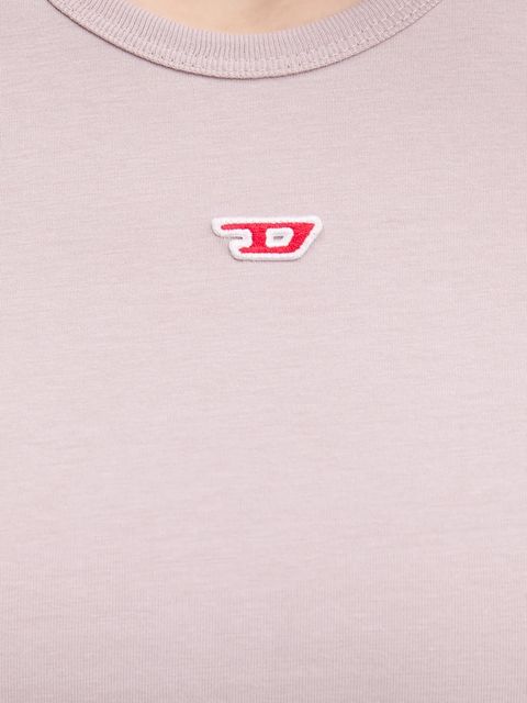 Diesel t-shirt bawełniany T-UNCUTIE-LONG-D T-SHIRT