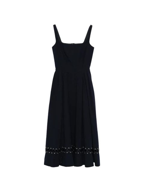 Maje Flared midi dress - Blue - zdjęcie produktu nr 1