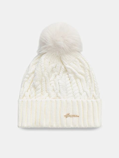 Guess czapka KENDRA kolor beżowy W5BZ15 Z3362 - zdjęcie produktu nr 1