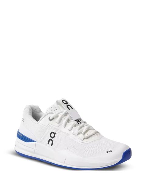 On Running perforated-detail trainers - White
