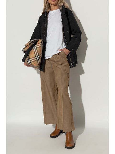 Burberry leather Chelsea boots - Brown