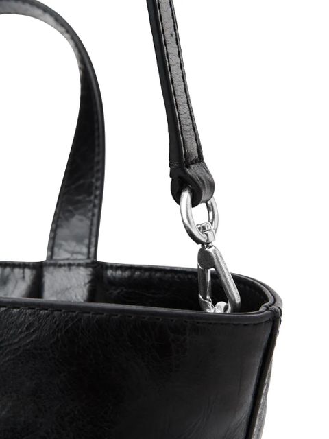 Alexander Wang small Punch leather tote bag - Black