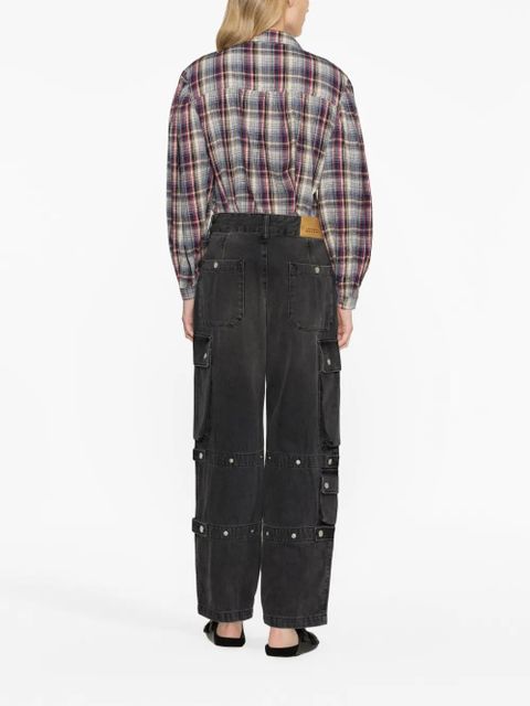 MARANT ÉTOILE Lidzy puff-sleeve shirt - Neutrals