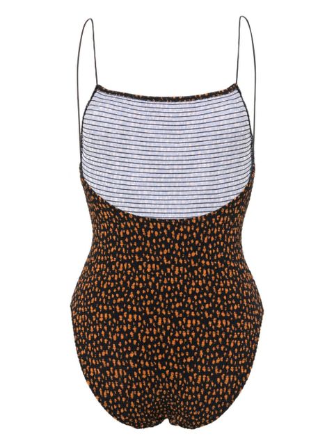 TOTEME smocked one-piece swimsuit - Black - zdjęcie produktu nr 2
